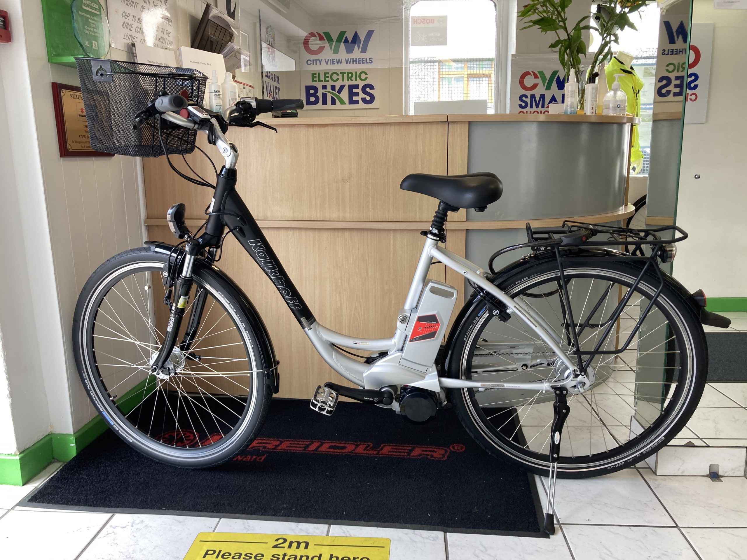 Electric Bike Cork 2 year warranty on New Models City View Wheels